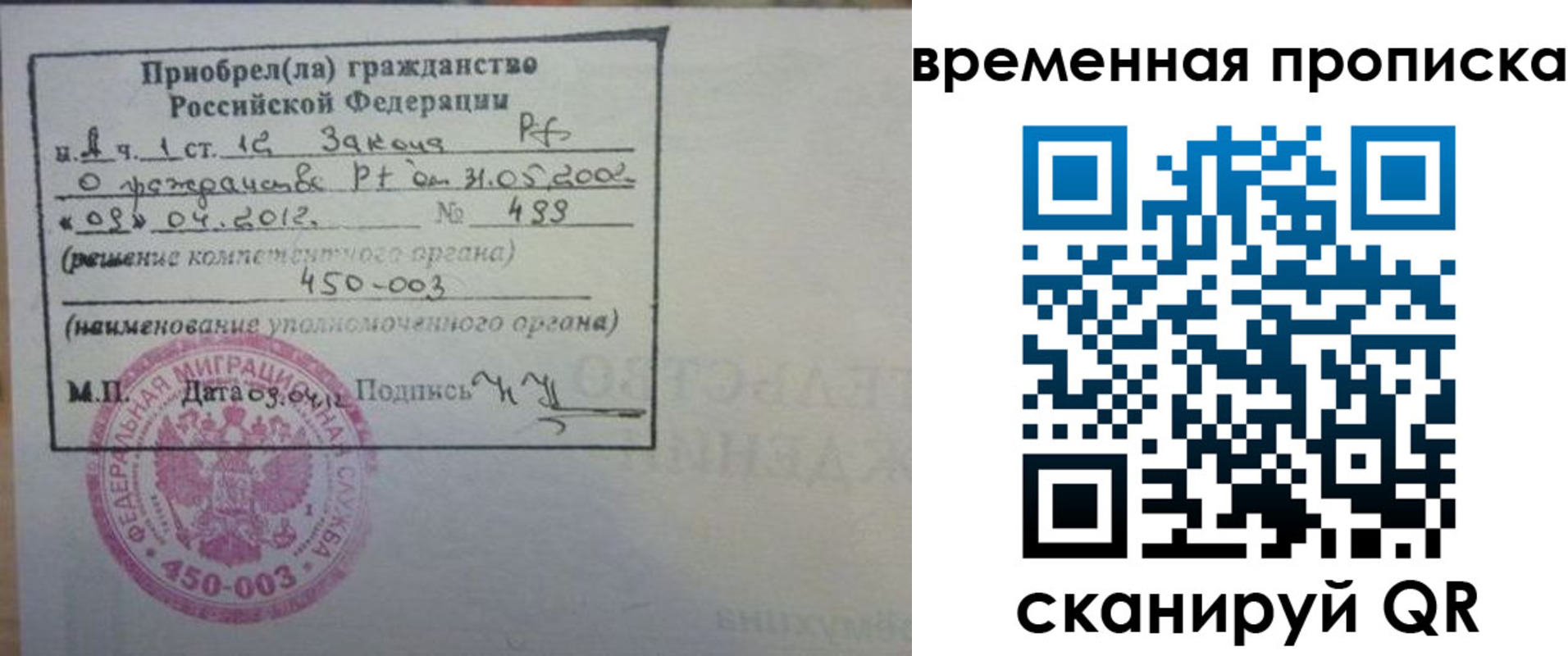 временная регистрация в Луховицах